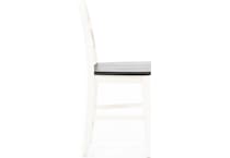 direct designs white  inchcounter seat height stool   