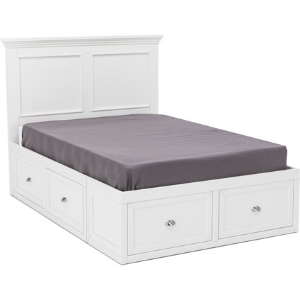 Direct Designs® Spencer White Full Storage Bed