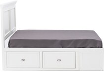 direct designs white full bed package fs  