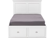 direct designs white full bed package fs  