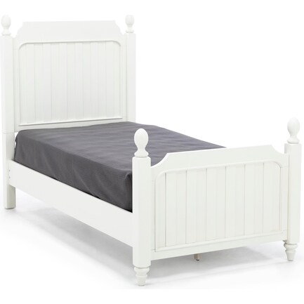 Direct Designs® Classic White Full Panel Bed