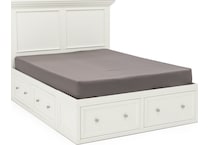 direct designs white king bed package ks  