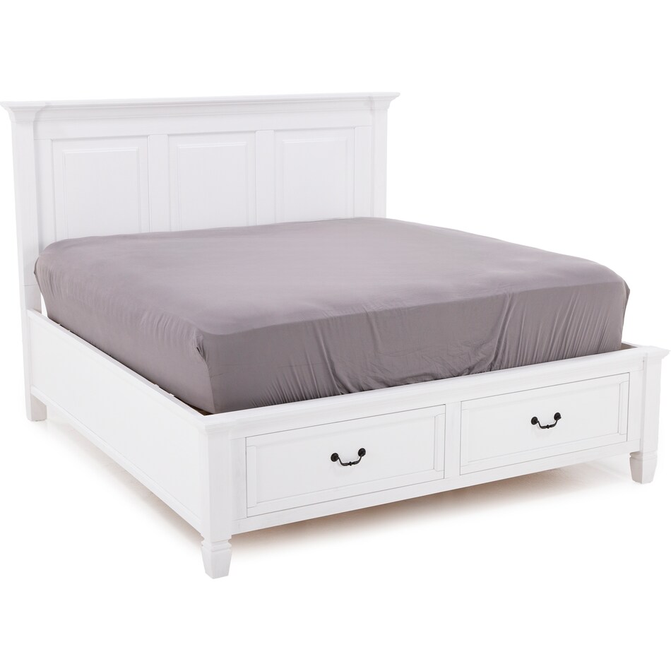 direct designs white king bed package kpk  