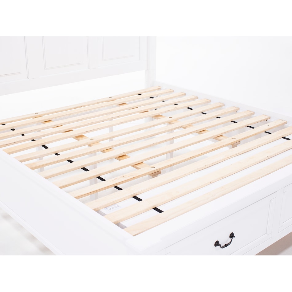 direct designs white king bed package kpk  