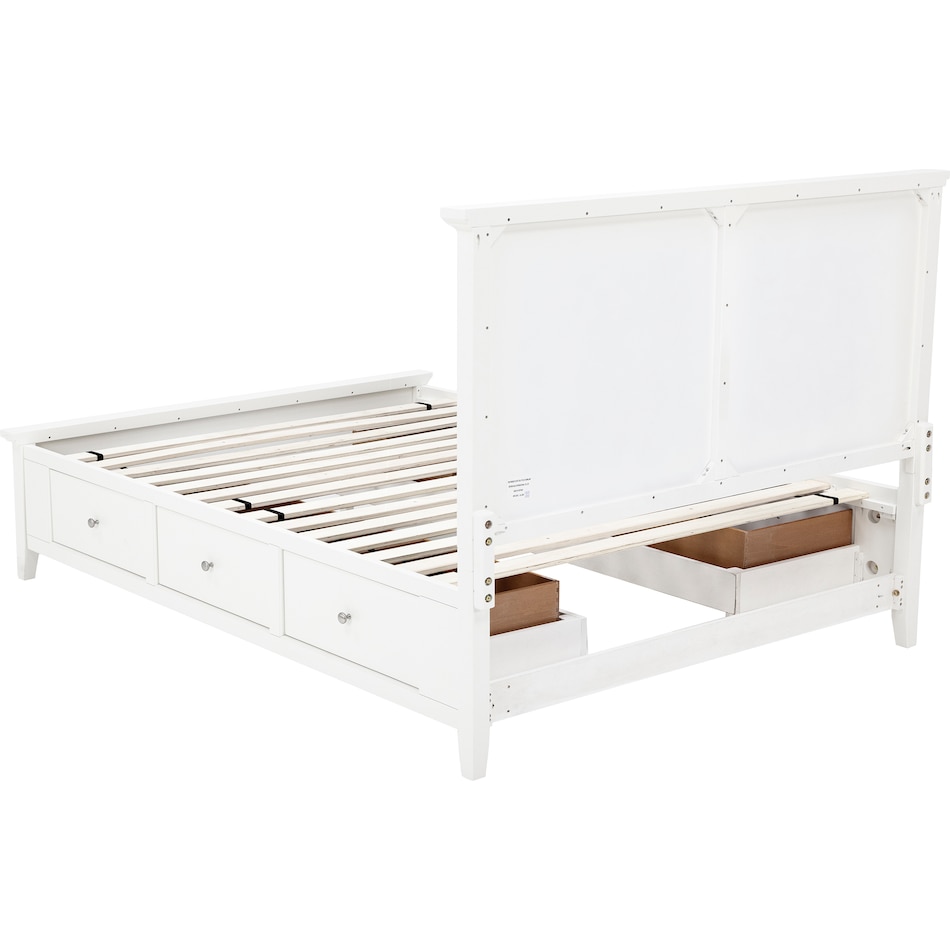 direct designs white king bed package skp  