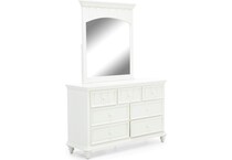 direct designs white mirror   