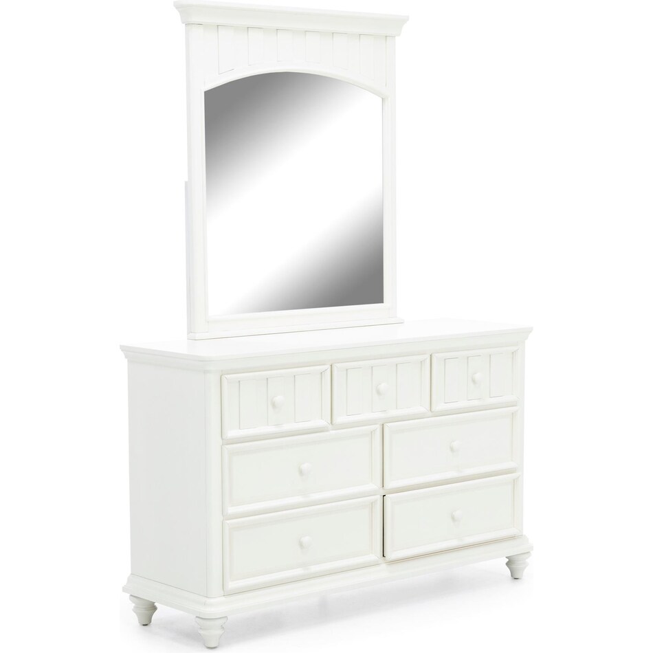 direct designs white mirror   