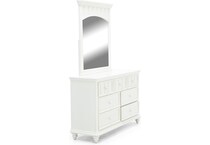 direct designs white mirror   