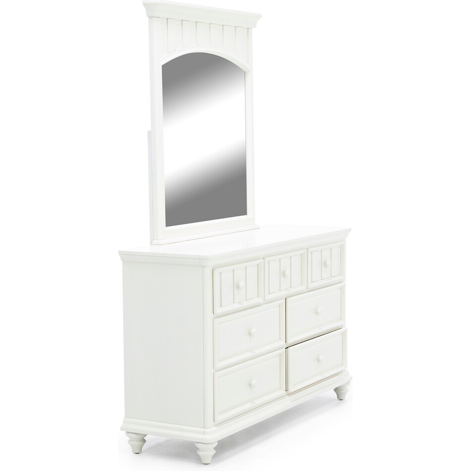 direct designs white mirror   