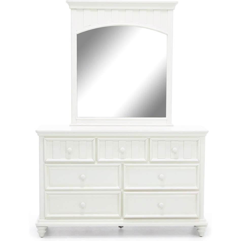 direct designs white mirror   