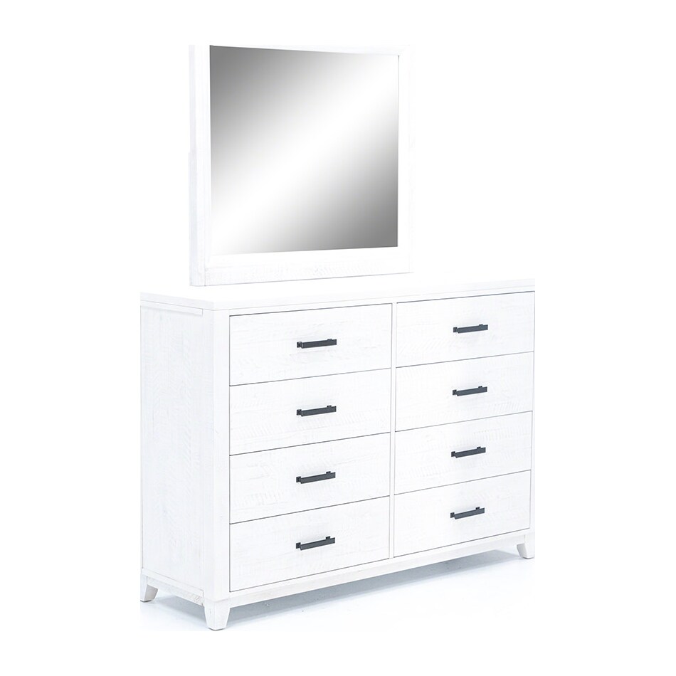 direct designs white mirror   