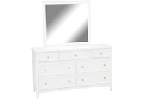 direct designs white mirror   