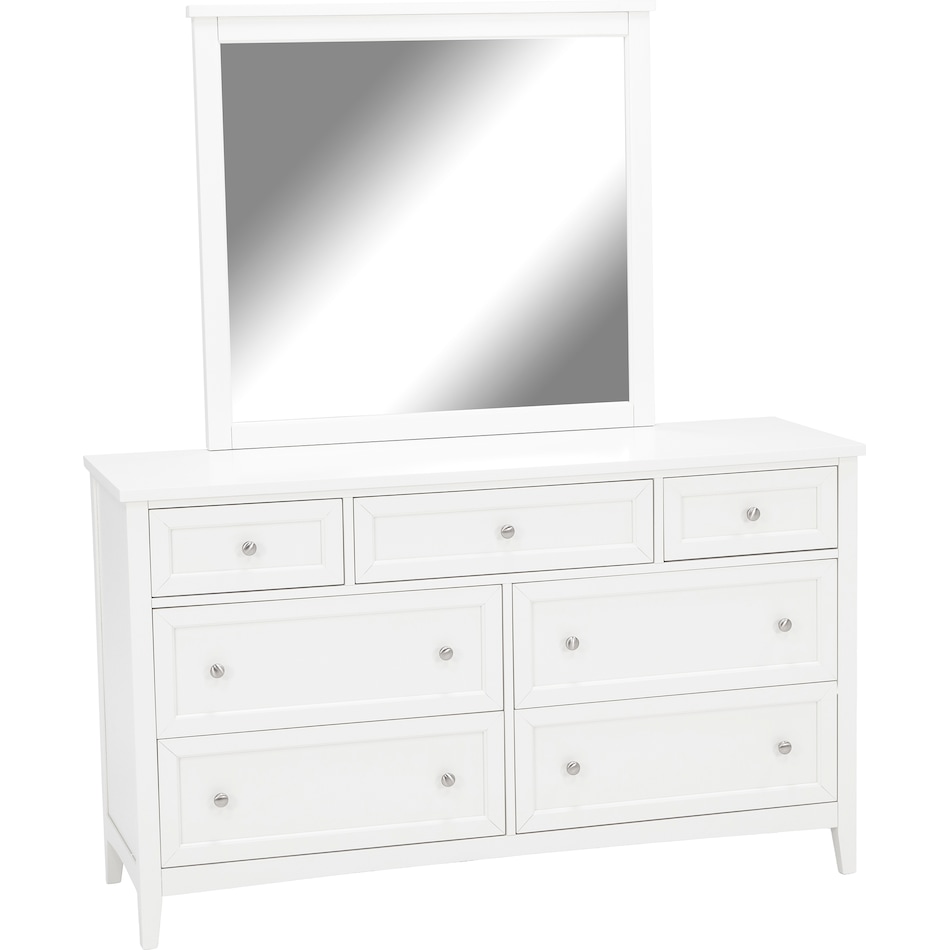 direct designs white mirror   