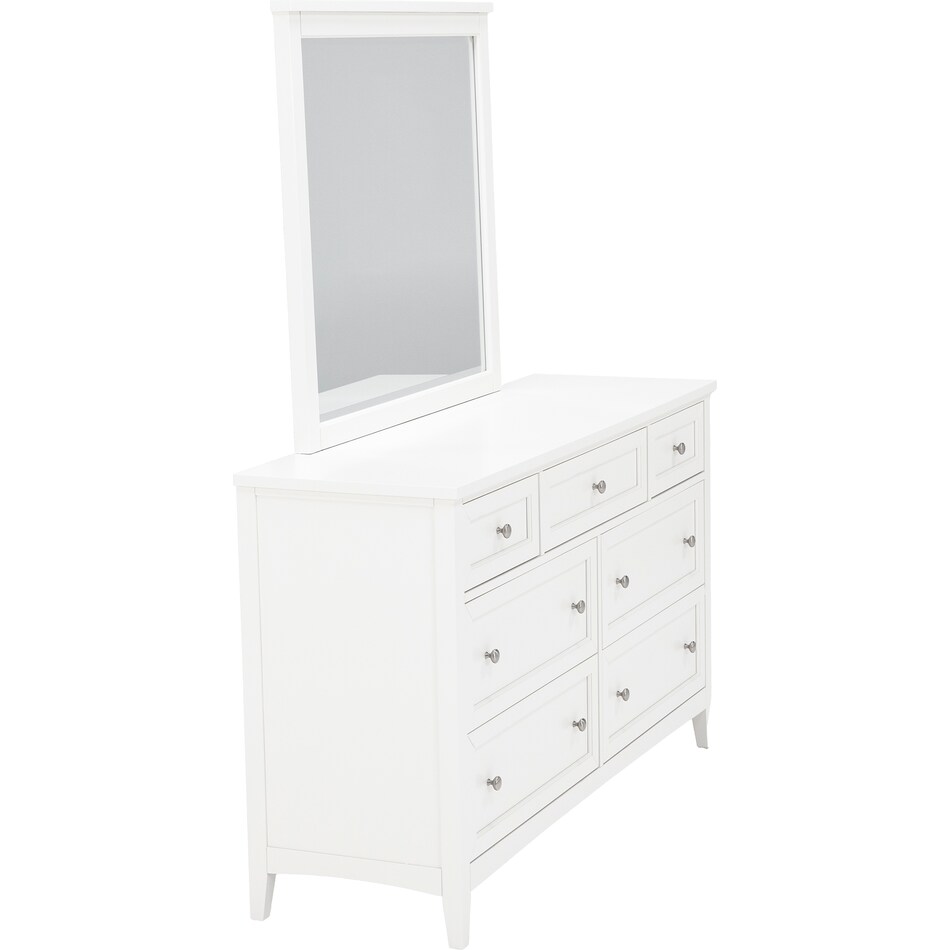 direct designs white mirror   