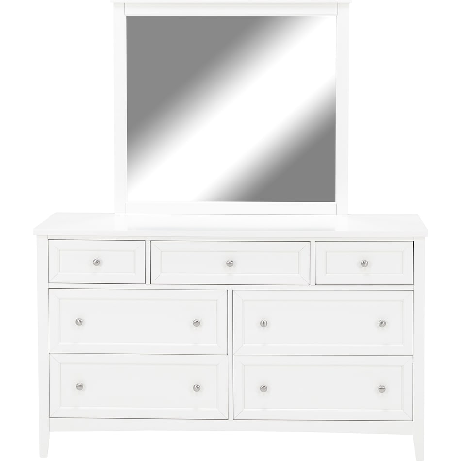 direct designs white mirror   