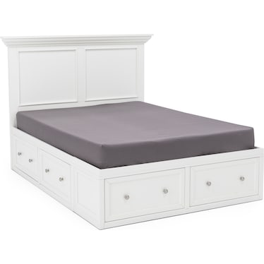 Direct Designs® Spencer White Queen Storage Bed