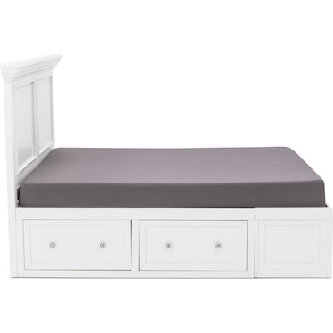Direct Designs® Spencer White Queen Storage Bed