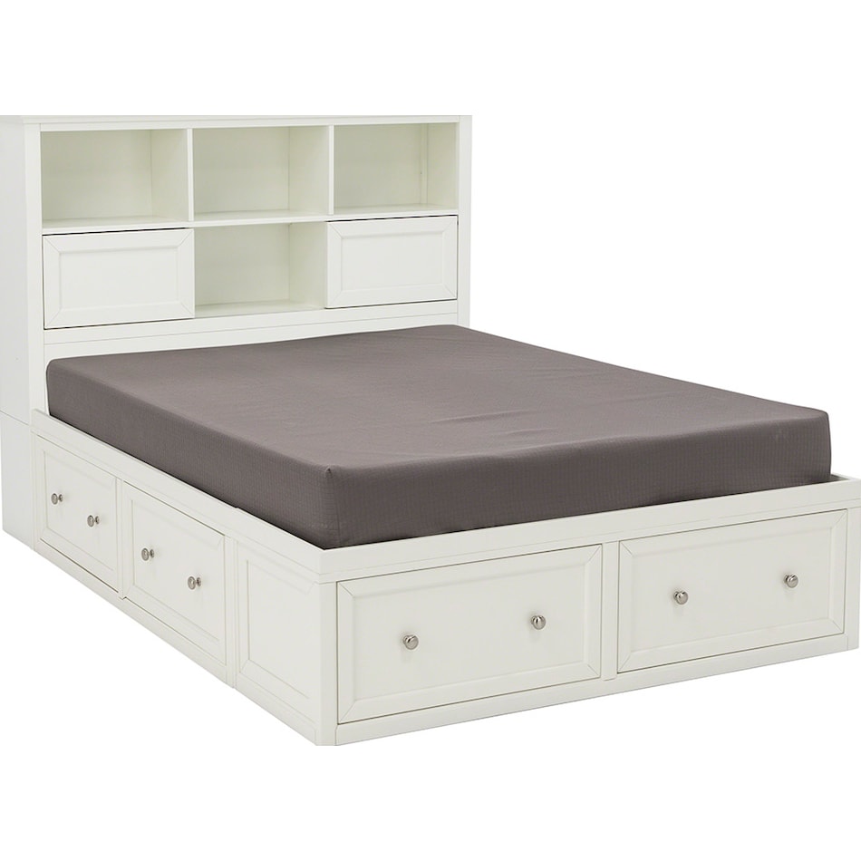 direct designs white queen bed package qw  