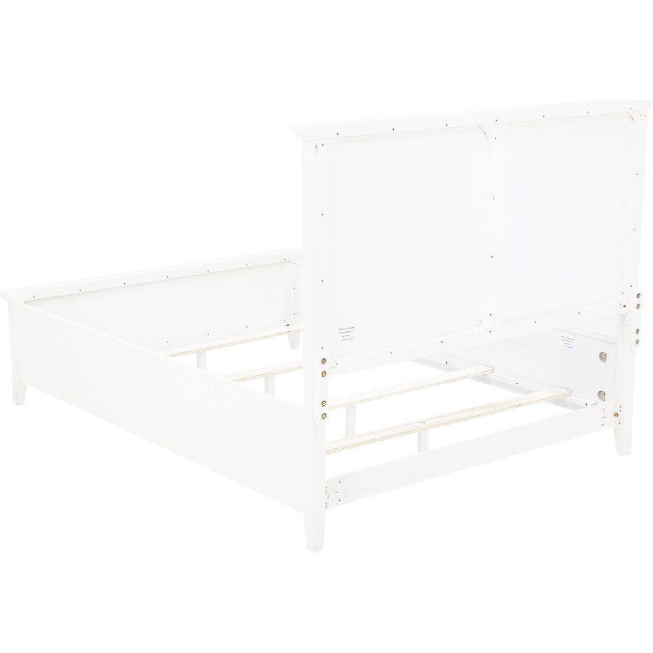 direct designs white queen bed package pqp  