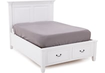 direct designs white queen bed package qpk  