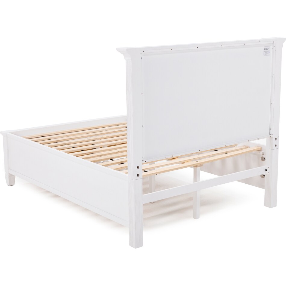 direct designs white queen bed package qpk  