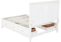 direct designs white queen bed package sqp  