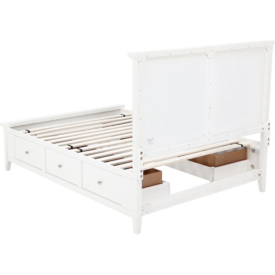 direct designs white queen bed package sqp  
