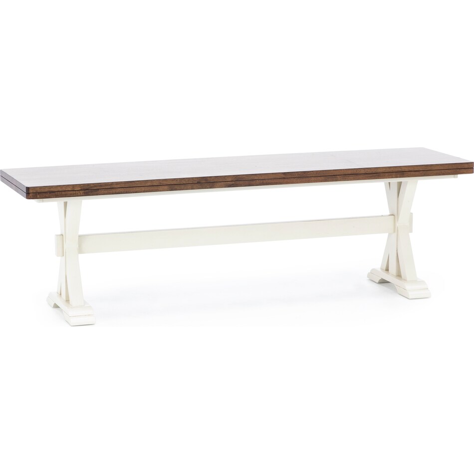 direct designs white standard height bench   