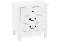 direct designs white three drawer   