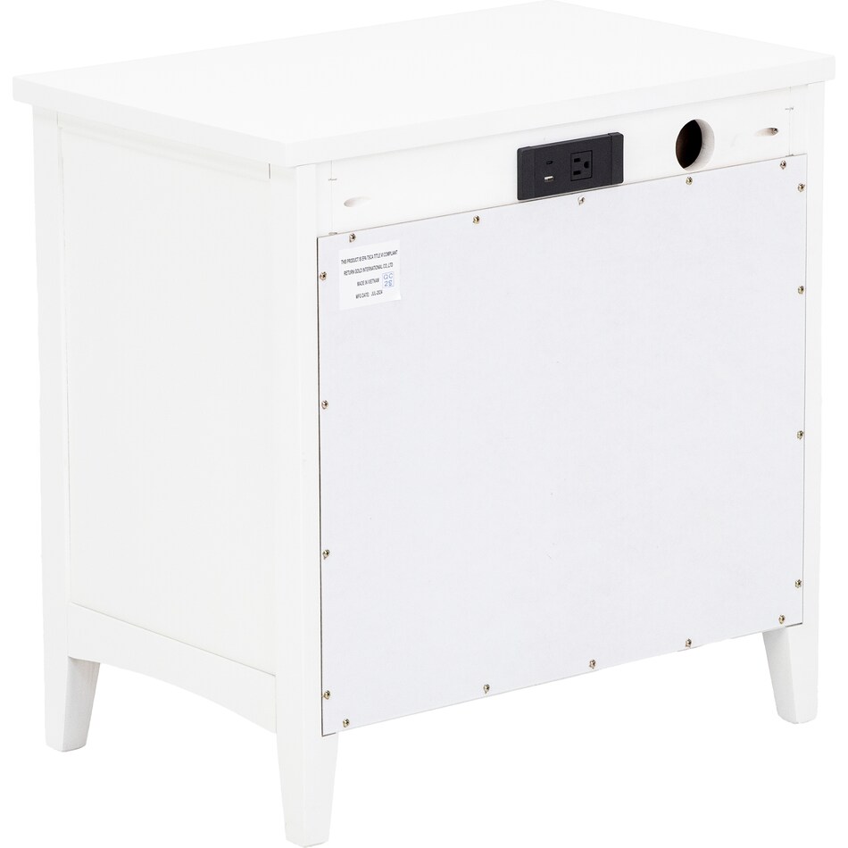 direct designs white three drawer   