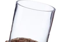 dmst brown candleholder candle   