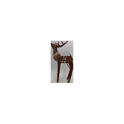 Branch Woven Reindeer 11"W x 24"H