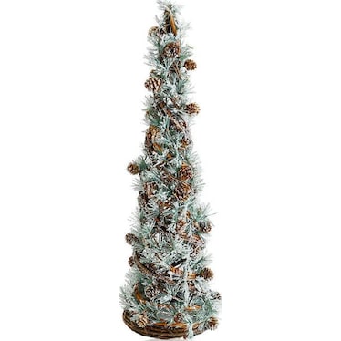Small Pine Cone Christmas Tree 23.6"H
