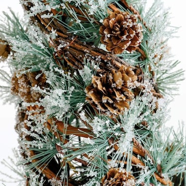 Small Pine Cone Christmas Tree 23.6"H
