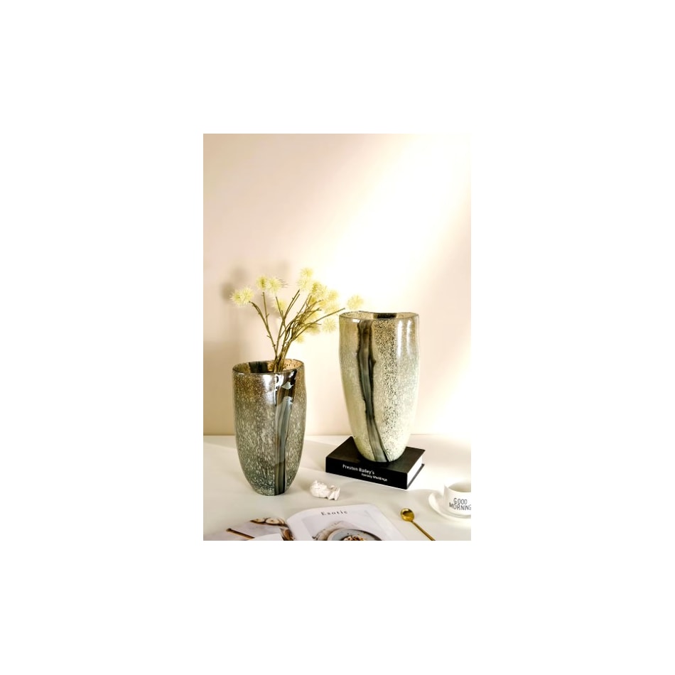 dmst green jar vase bowl plate   