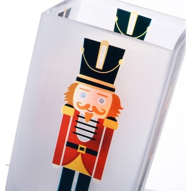Assorted Nutcracker Glass Vase 3.5"W x 31.5"H (Each)