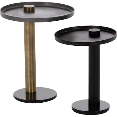 Yara Gold Accent Table