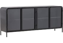 dove black chairside table alba  