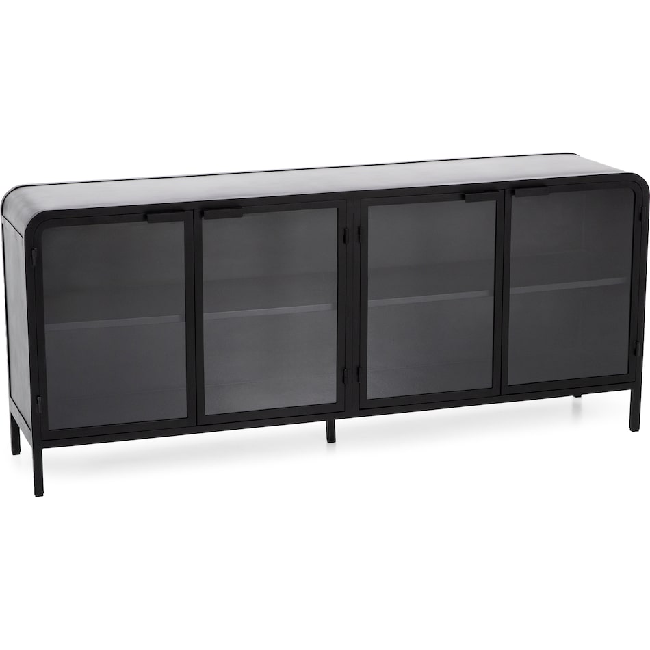 dove black chairside table alba  