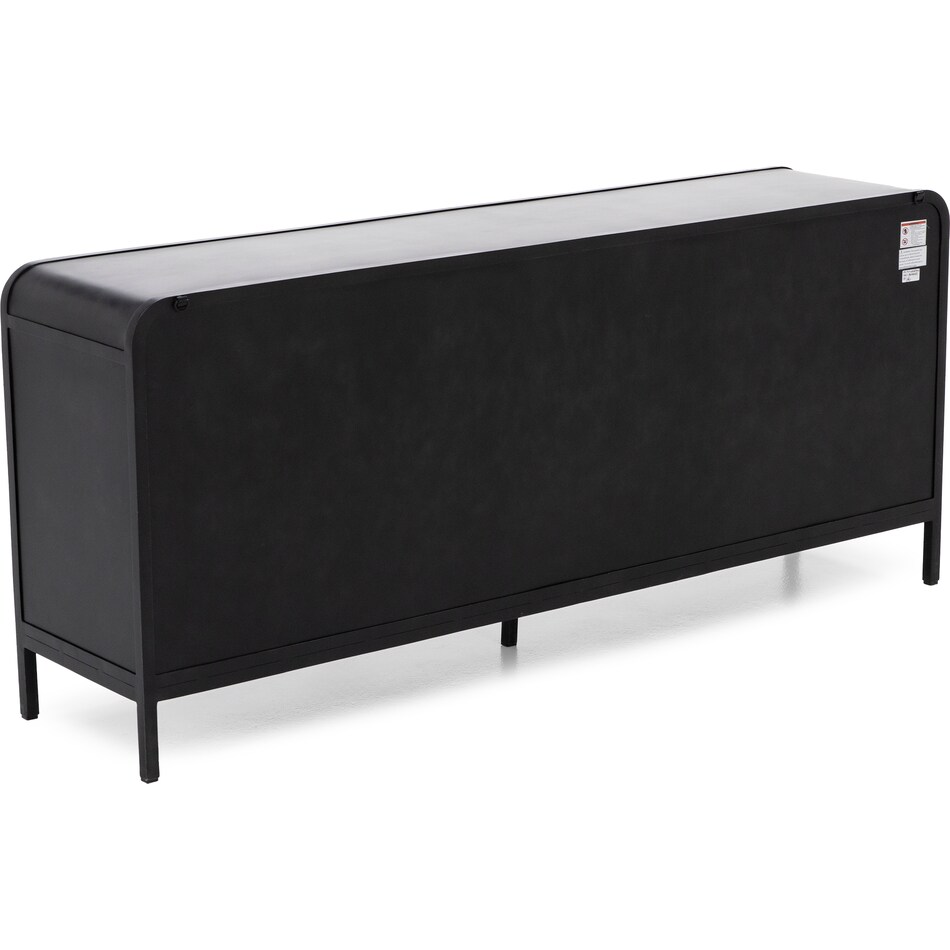 dove black chairside table alba  