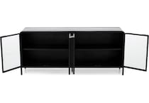 dove black chairside table alba  