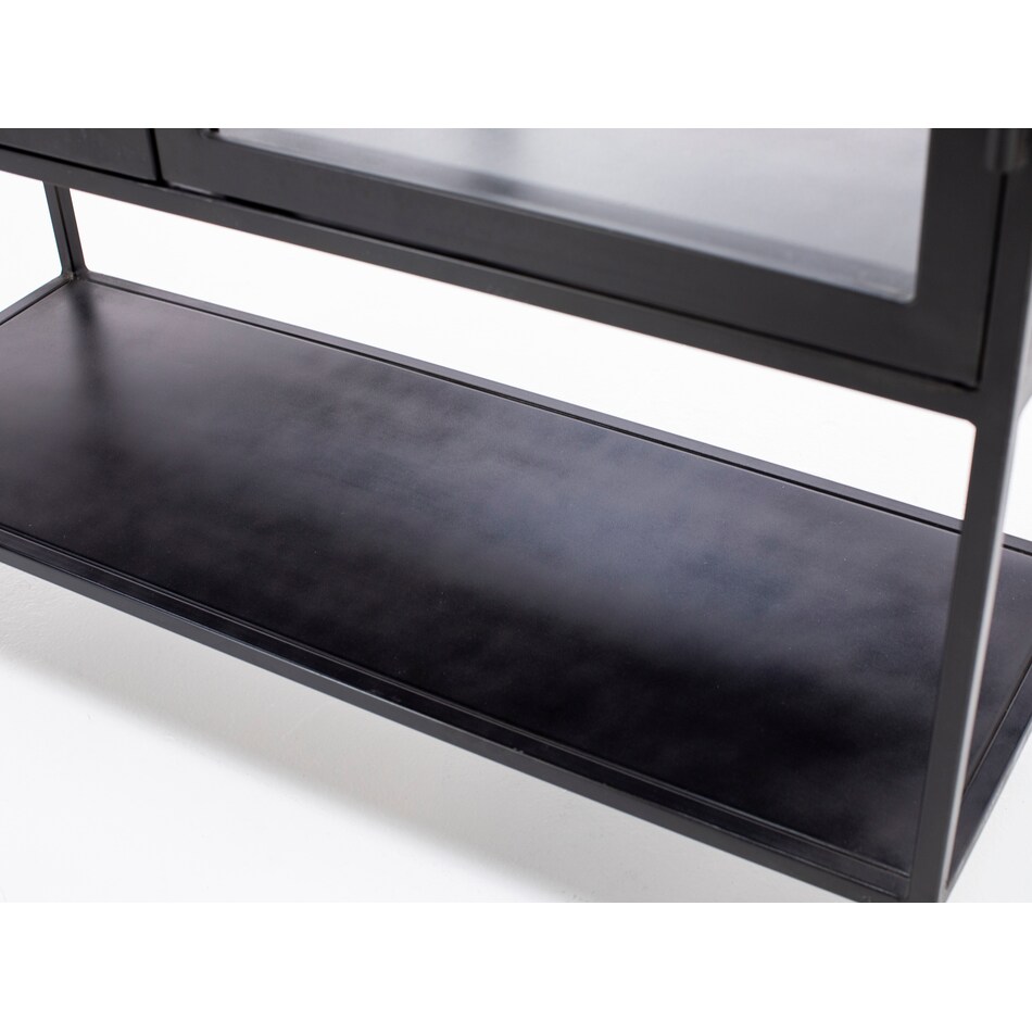 dove black chests cabinets iron  