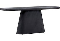 dove black hall entry table enz  