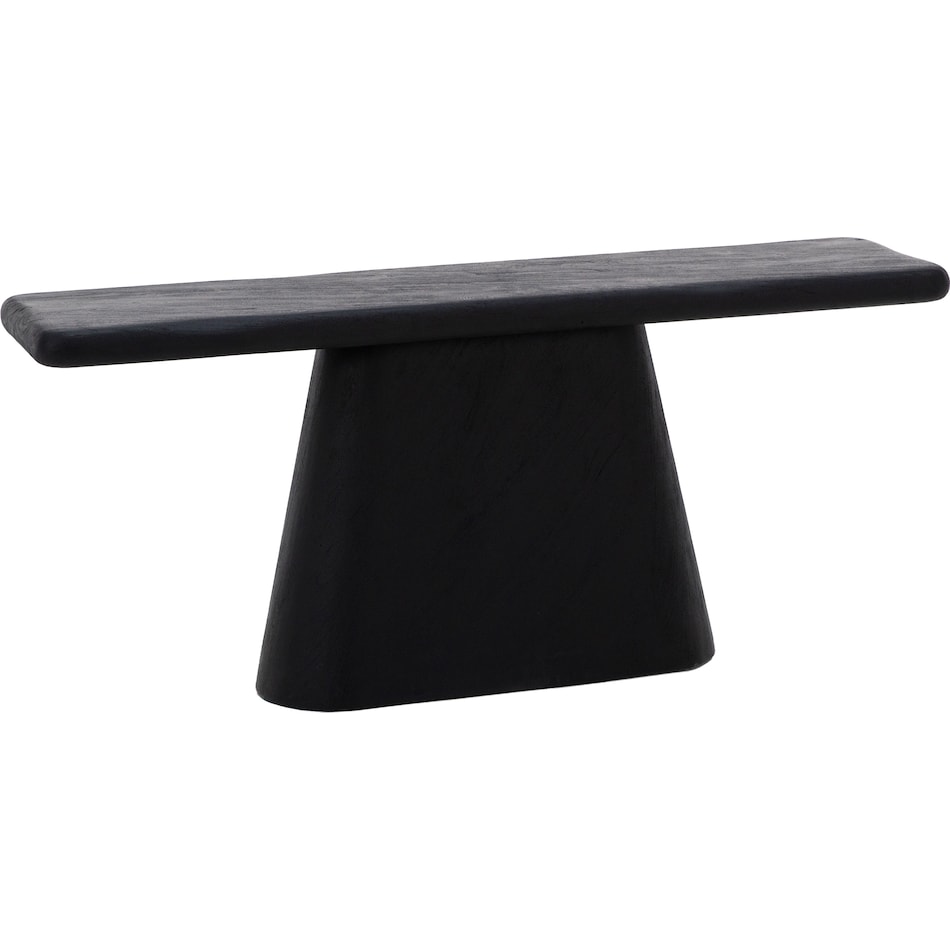 dove black hall entry table enz  