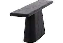 dove black hall entry table enz  
