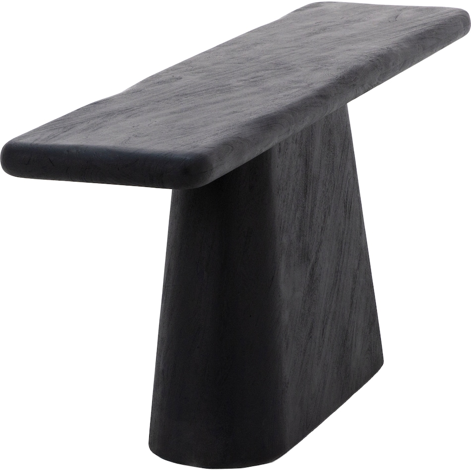 dove black hall entry table enz  