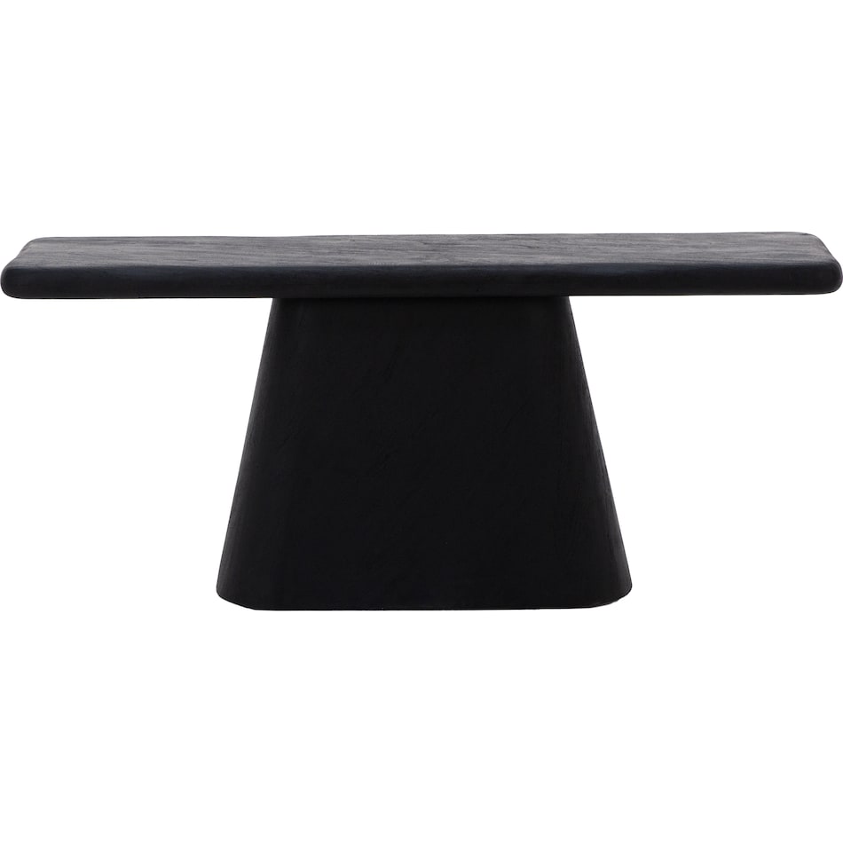 dove black hall entry table enz  