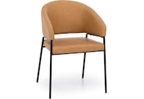 dove brown inch standard seat height side chair   