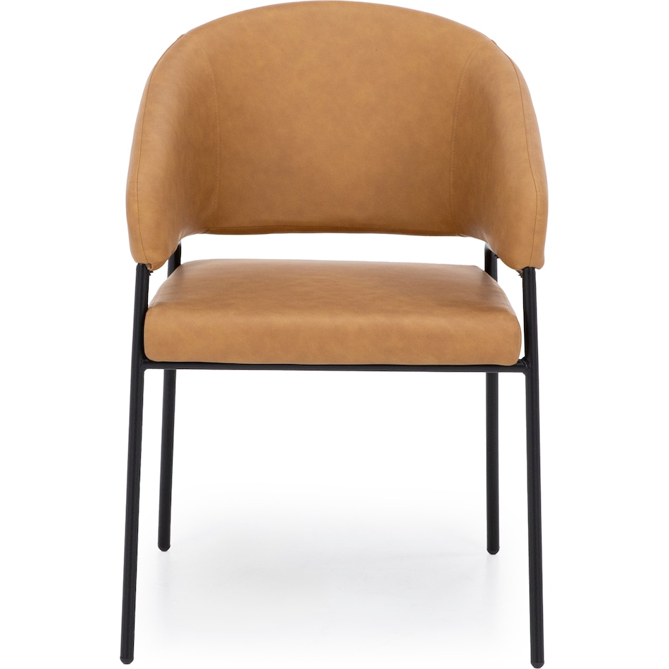 dove brown inch standard seat height side chair   