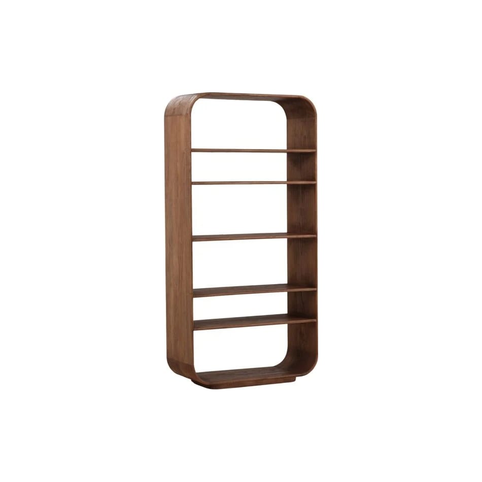 dove brown bookcase etergere wail  